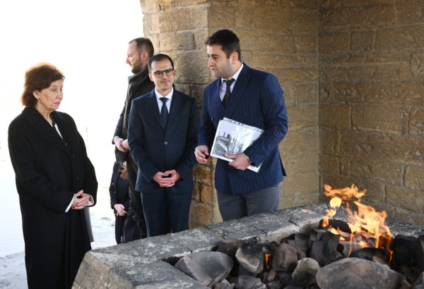 President of North Macedonia visits "Ateshgah Temple" in Azerbaijan's Baku (PHOTO)