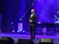 В Гяндже прошел потрясающий творческий вечер Айгюн Самедзаде с участием известных певцов (ФОТО)
