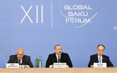 President Ilham Aliyev attends XII Global Baku Forum opening ceremony (PHOTO/VIDEO)