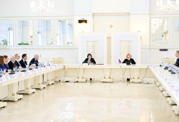 Состоялось заседание Комиссии по межпарламентскому сотрудничеству Милли Меджлиса Азербайджана и Федерального Собрания России (ФОТО)
