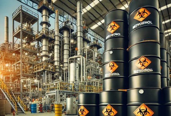 Италия увеличила объем импорта метанола из Азербайджана в январе 2025 г.