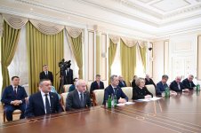 Президент Ильхам Алиев принял делегацию во главе с председателем Совета Федерации Федерального Cобрания России (ФОТО/ВИДЕО)