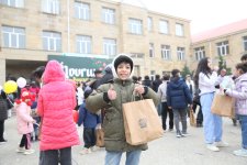 По инициативе Лейлы Алиевой в Хызинском районе для детей состоялось торжество по случаю праздника Новруз (ФОТО)