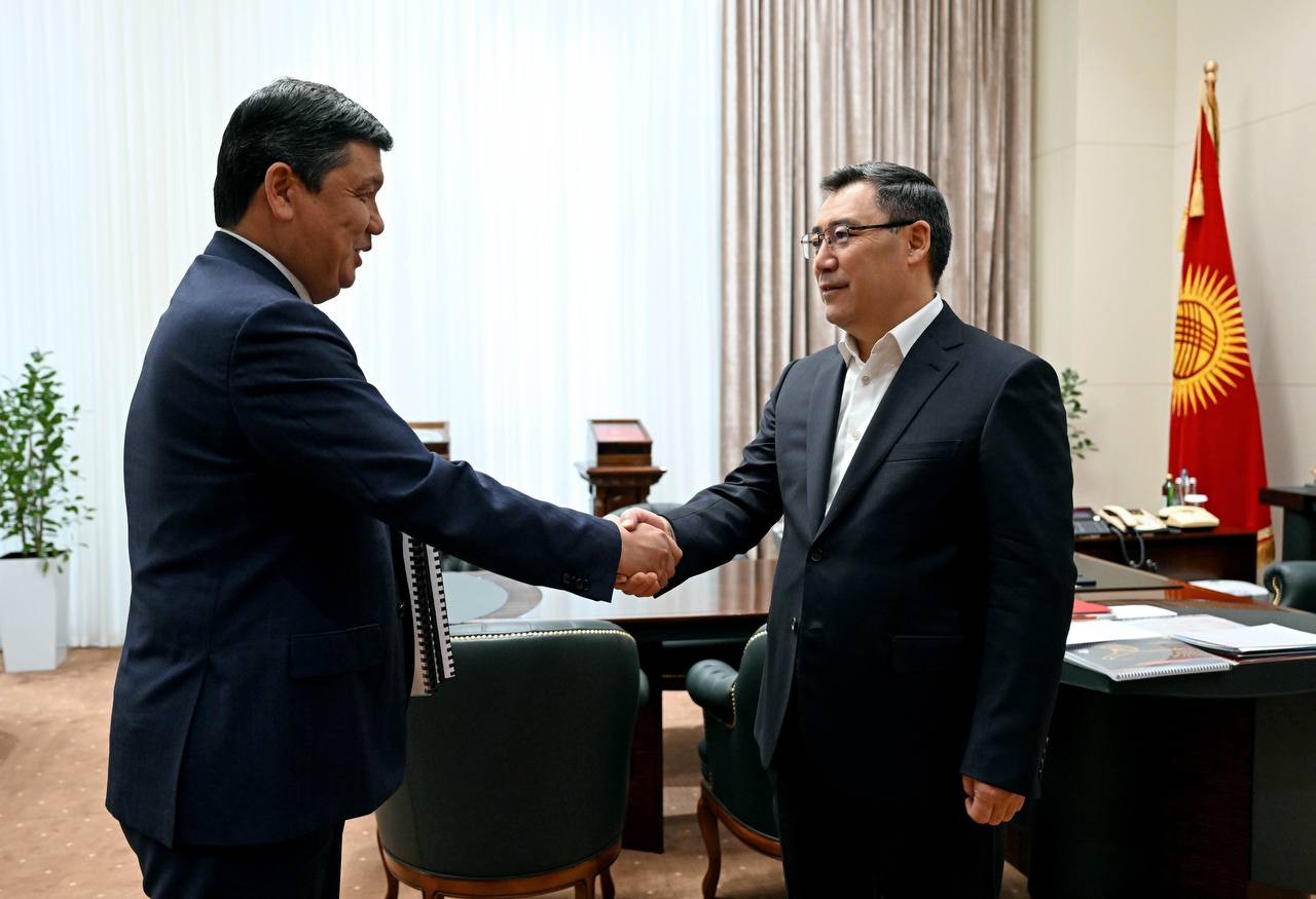 President of Kyrgyzstan allots funds for road projects in Bishkek