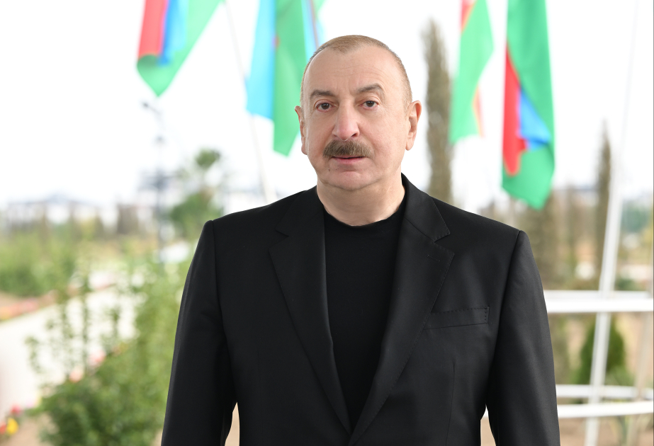 Президент Ильхам Алиев: Мы заново отстраиваем и будем отстраивать Агдам (Полный текст выступления главы государства)