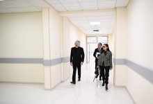 Президент Ильхам Алиев и Первая леди Мехрибан Алиева приняли участие в открытии ряда объектов в Шуше и ознакомились с проводимыми строительными работами (ФОТО/ВИДЕО)