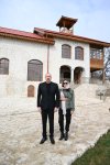 Президент Ильхам Алиев и Первая леди Мехрибан Алиева приняли участие в открытии ряда объектов в Шуше и ознакомились с проводимыми строительными работами (ФОТО/ВИДЕО)
