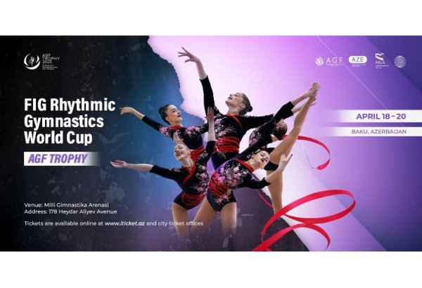 В Баку пройдет Кубок мира по художественной гимнастике FIG, AGF Trophy