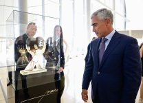 В Центре Гейдара Алиева состоялась презентация уникальной художественной композиции "Мое сердце принадлежит тебе" (ФОТО)