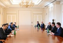 Президент Ильхам Алиев принял советника Президента Ирана по политическим вопросам (ФОТО/ВИДЕО)