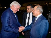 Президент Германии Франк-Вальтер Штайнмайер прибыл с официальным визитом в Азербайджан (ФОТО)