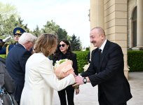 В Баку состоялась церемония официальной встречи Президента Германии (ФОТО/ВИДЕО)