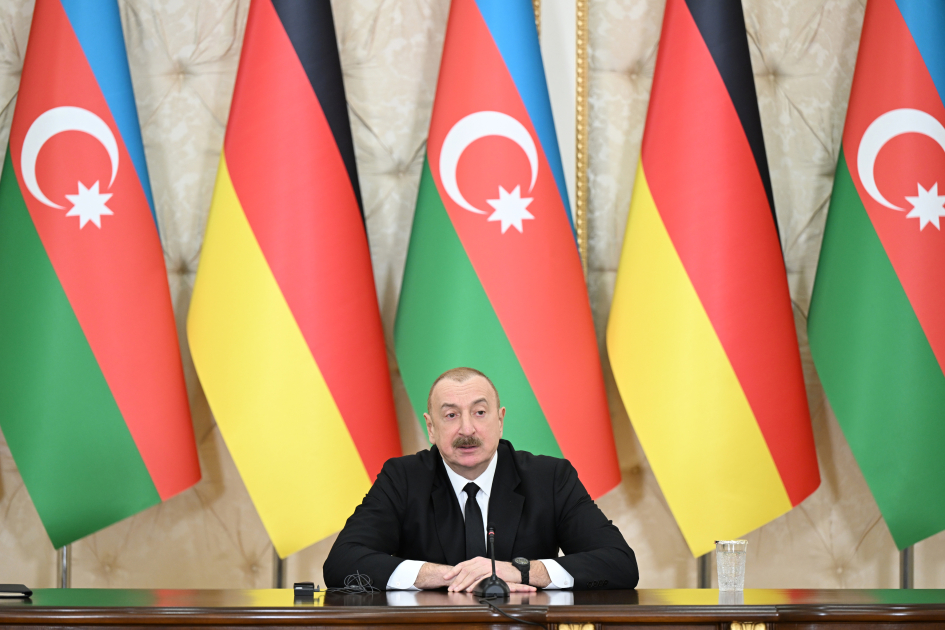 In January-February, trade turnover between Azerbaijan and Germany nearly tripled - President Ilham Aliyev (FULL SPEECH)