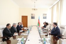 Azerbaijan holds meeting with US-based GE Healthcare (PHOTO)