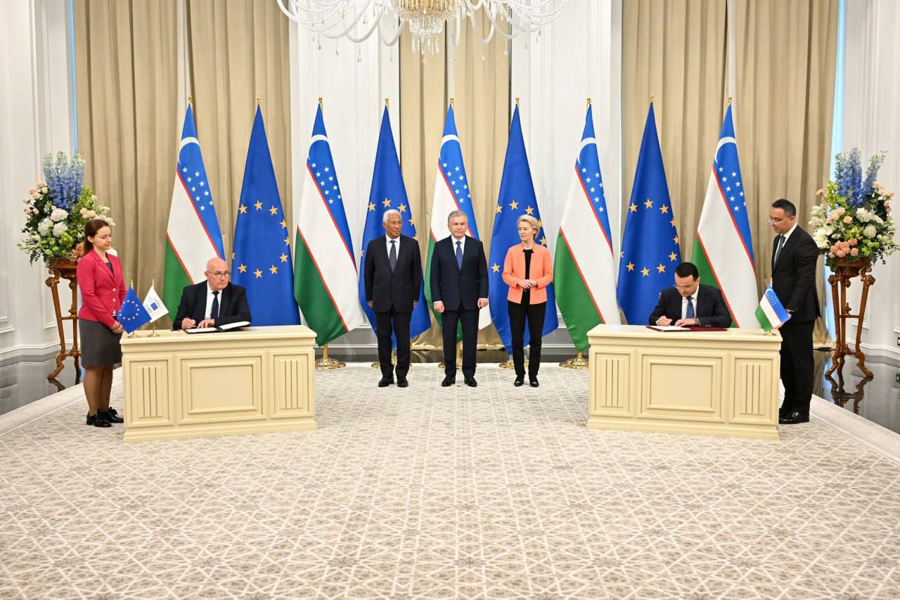 Узбекистан и ЕС подписали соглашение об учреждении регионального офиса Европейского инвестиционного банка
