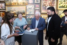 Страх черного цвета художника-карикатуриста Байрама Гасымханлы (ФОТО)