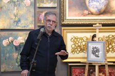 Страх черного цвета художника-карикатуриста Байрама Гасымханлы (ФОТО)