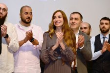 Президент Баку Медиа Центра Арзу Алиева приняла участие в церемонии презентации художественного фильма «Тагиев: Царь» в киноцентре «Низами» (ФОТО)