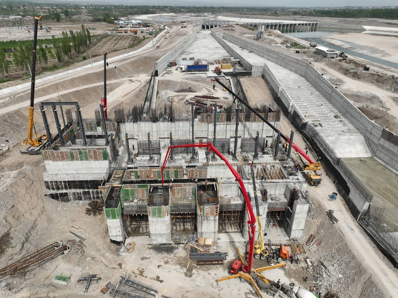 Uzbekistan launches construction of nation's HPP-2 in Norin cascade project