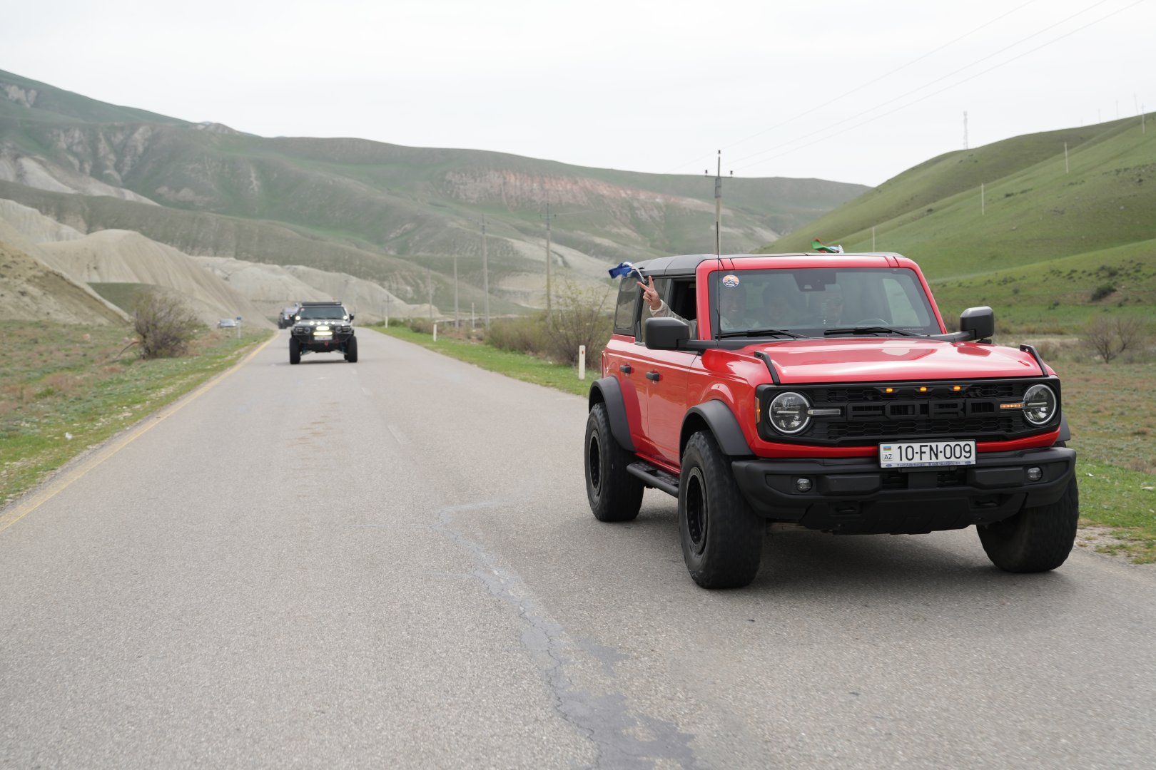 Автомобильная федерация Азербайджана организовала автопробег внедорожников
(ФОТО/ВИДЕО)