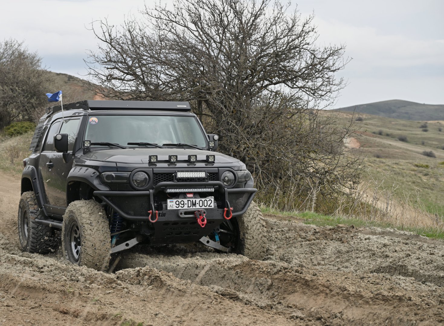 Автомобильная федерация Азербайджана организовала автопробег внедорожников
(ФОТО/ВИДЕО)