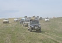 Автомобильная федерация Азербайджана организовала автопробег внедорожников
(ФОТО/ВИДЕО)