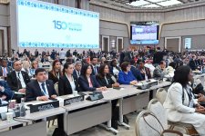 Спикер Милли Меджлиса Сахиба Гафарова выступила с речью на 150-й Ассамблее Межпарламентского Союза (ФОТО)