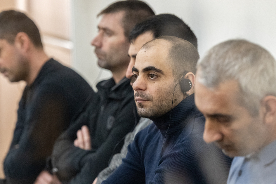 Продолжился суд над лицами, обвиняемыми в совершении многочисленных преступлений против азербайджанского народа (ФОТО)