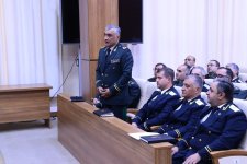 Состоялось мероприятие в связи с истечением должностных полномочий Ханлара Велиева (ФОТО)