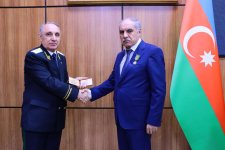 Состоялось мероприятие в связи с истечением должностных полномочий Ханлара Велиева (ФОТО)