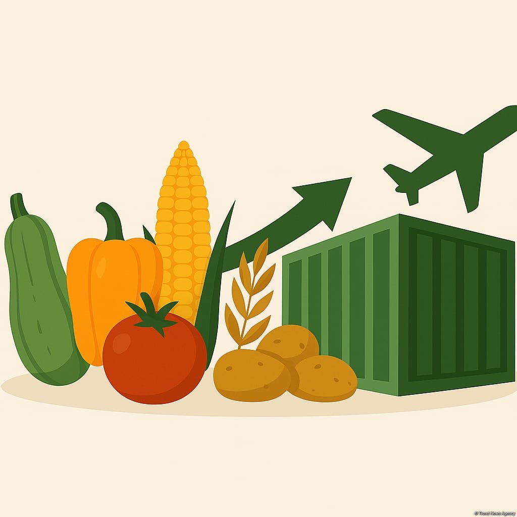 Azerbaijan ramps up agricultural exports in 1Q2025