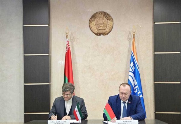 Iran, Belarus ink deal to boost rail transit along North-South corridor