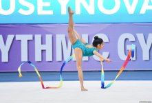 Стартовало 30-е первенство Баку по художественной гимнастике (ФОТО)