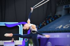 Стартовало 30-е первенство Баку по художественной гимнастике (ФОТО)