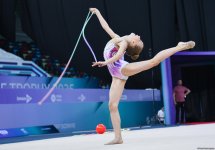 Стартовало 30-е первенство Баку по художественной гимнастике (ФОТО)