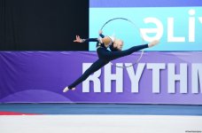 Стартовало 30-е первенство Баку по художественной гимнастике (ФОТО)