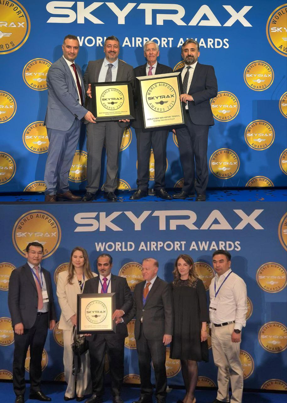 Kazakhstan’s top airports garner prestigious Skytrax honors for excellence in 2025