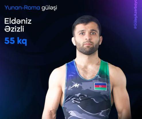 Azerbaijani wrestler bests his Armenian rival, punching his ticket to finals