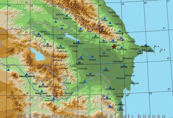 Earthquake strikes Azerbaijan's Shamakhi district
