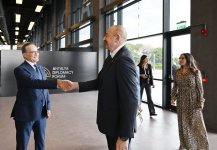 Президент Ильхам Алиев и Первая леди Мехрибан Алиева приняли участие в церемонии открытия Анталийского дипломатического форума (ФОТО/ВИДЕО)