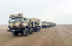 С подразделениями ракетно-артиллерийских войск азербайджанской армии  проведены занятия по боевой подготовке (ФОТО)