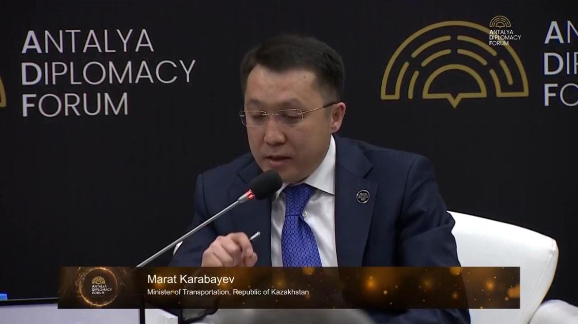 Kazakhstan showcases Middle Corridor’s game-changing role at Antalya Diplomacy Forum
