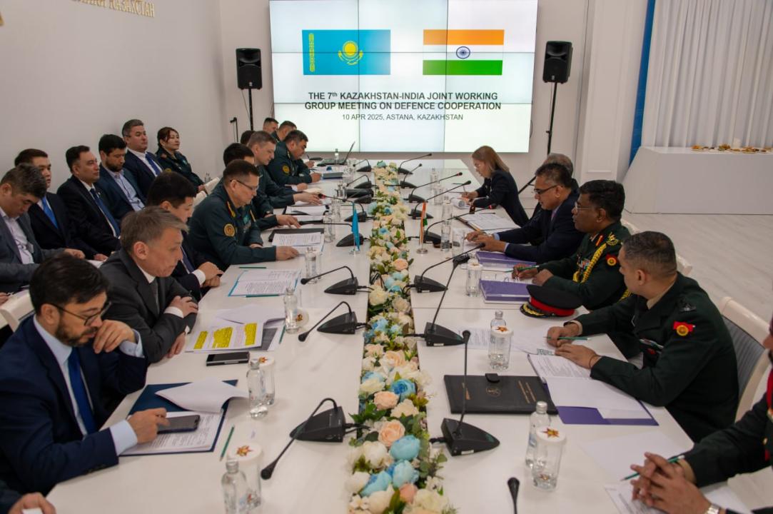 Kazakhstan, India engage in talks to bolster military co-op