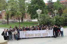 В Гяндже организован инфотур "Сохрани культурное наследие" (ФОТО)