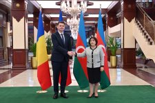 Спикер Милли Меджлиса обсудила с румынским коллегой восстановление прав западных азербайджанцев (ФОТО)