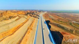 Azerbaijan pulls back curtain on progress of Zangezur corridor construction (PHOTO)