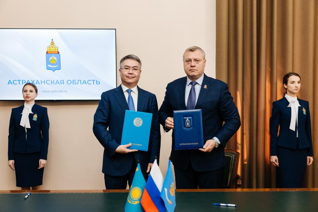 Kazakhstan’s Atyrau and Russia’s Astrakhan tie knot to boost regional co-op