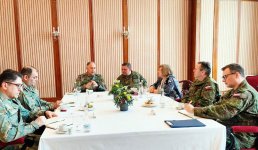 Обсуждены перспективы развития военного сотрудничества между Азербайджаном и Словакией (ФОТО)