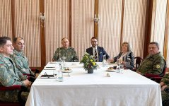 Обсуждены перспективы развития военного сотрудничества между Азербайджаном и Словакией (ФОТО)