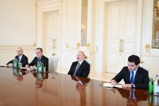 Президент Ильхам Алиев принял министра иностранных дел Словении (ВИДЕО/ФОТО)